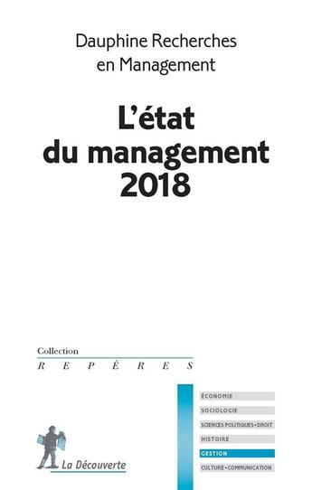 Couverture du livre « L'état du management (édition 2018) » de  aux éditions La Decouverte