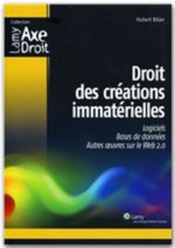 Couverture du livre « Droits des créations immatérielles » de Hubert Bitan aux éditions Wolters Kluwer