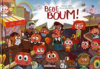 Couverture du livre « Bébé boom » de Shoham Smith et Bruno Salamone aux éditions Glenat Jeunesse