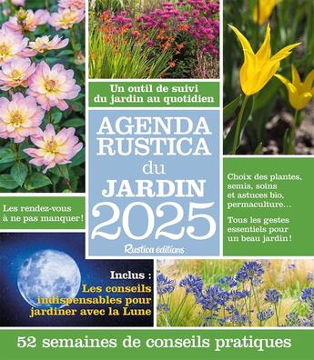 Couverture du livre « Le rustica du jardin (édition 2025) » de Robert Elger aux éditions Rustica