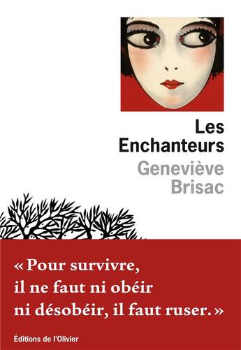 Couverture du livre « Les enchanteurs » de Genevieve Brisac aux éditions Editions De L'olivier