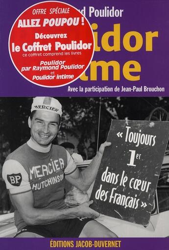 Couverture du livre « Coffret Poupou (2t) » de Poulidor aux éditions Jacob-duvernet