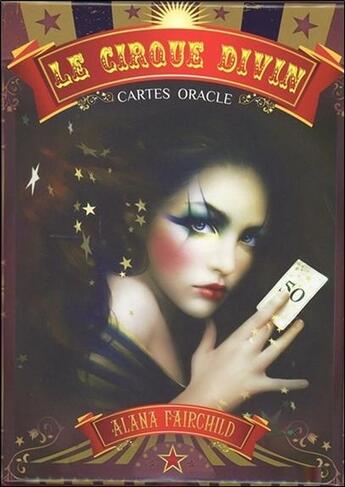 Couverture du livre « Le cirque divin ; cartes oracle » de Alana Fairchild aux éditions Vega