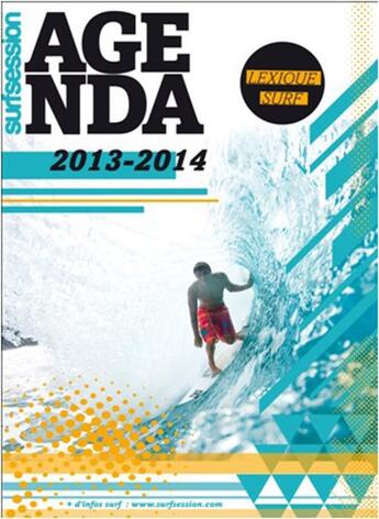 Couverture du livre « Agenda/cahier de texte 2013/2014 » de Laurent Masurel aux éditions Surf Session