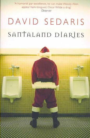 Couverture du livre « Santaland diaries » de David Sedaris aux éditions Abacus