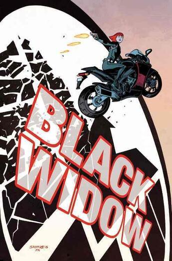 Couverture du livre « BLACK WIDOW - S.H.I.E.L.D.''S MOST WANTED » de Mark Waid et Chris Samnee aux éditions Marvel France