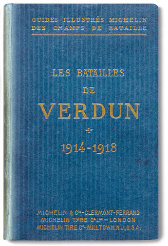 Couverture du livre « Les batailles de Verdun, 1914-1918 » de Collectif Michelin aux éditions Michelin