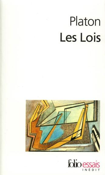 Couverture du livre « Les lois » de Platon aux éditions Folio