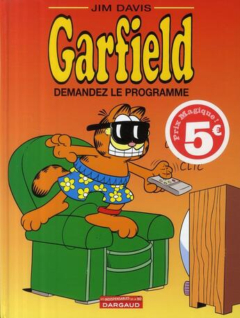 Couverture du livre « Garfield t.35 : demandez le programme » de Jim Davis aux éditions Dargaud