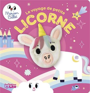 Couverture du livre « Le voyage de petite licorne » de  aux éditions Lito