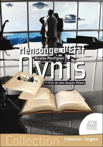 Couverture du livre « Ovnis : mensonge d'état » de Nicolas Montigiani aux éditions Jmg