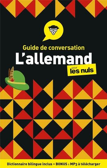 Couverture du livre « Guide de conversation allemand pour les nuls (4e édition) » de Paulina Christensen et Anne Fox aux éditions First