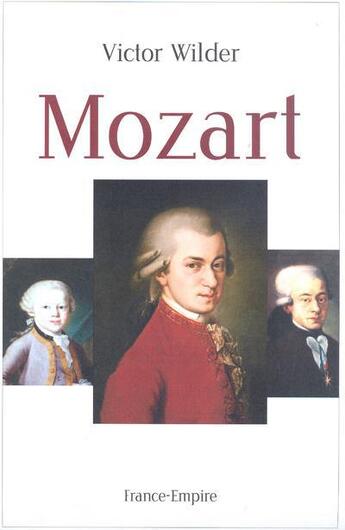 Couverture du livre « Mozart » de Victor Wilde aux éditions France-empire