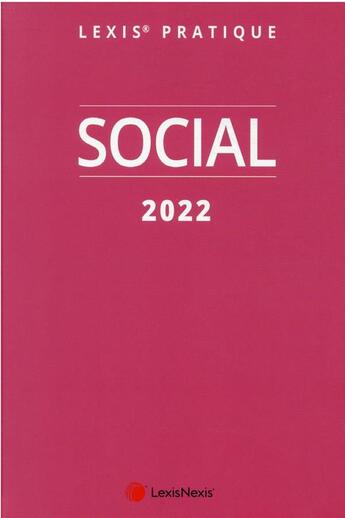 Couverture du livre « Social (édition 2022) » de  aux éditions Lexisnexis