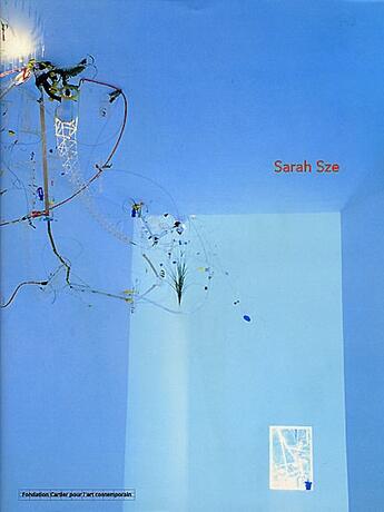 Couverture du livre « Sarah sze » de Jean-Louis Schefer aux éditions Fondation Cartier