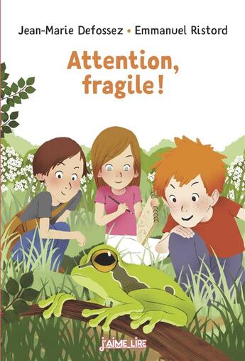 Couverture du livre « Attention, fragile ! » de Emmanuel Ristord aux éditions Bayard Jeunesse