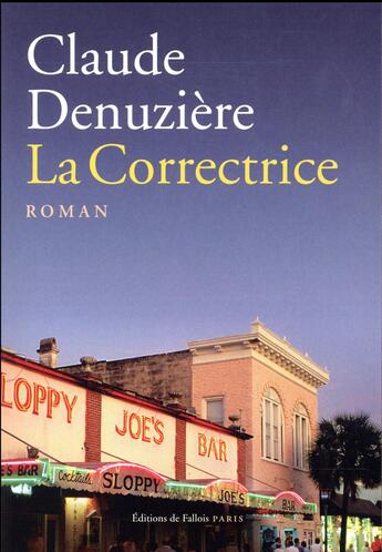 Couverture du livre « La correctrice » de Denuziere Claude aux éditions Fallois