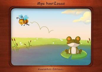 Couverture du livre « Mya bourzonne » de Pascale Pavy et Cecile Denave aux éditions Kamishibais