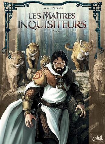 Couverture du livre « Les maîtres inquisiteurs Tome 11 : Zakariel » de Nicolas Jarry et Augustin Popescu aux éditions Soleil