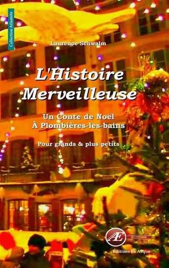 Couverture du livre « L'histoire merveilleuse » de Laurence Schwalm aux éditions Ex Aequo