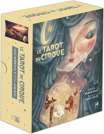 Couverture du livre « Le tarot du cirque » de Leeza Robertson aux éditions Vega