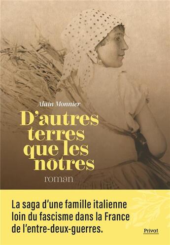 Couverture du livre « D'autres terres que les nôtres » de Alain Monnier aux éditions Privat