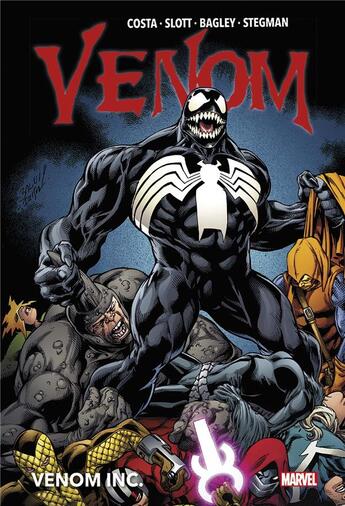 Couverture du livre « Venom t.2 : Venom inc. » de Mike Costa et Mark Bagley aux éditions Panini