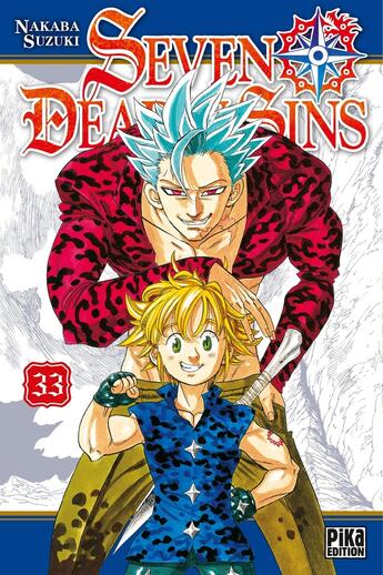 Couverture du livre « Seven Deadly Sins Tome 33 » de Nakaba Suzuki aux éditions Pika