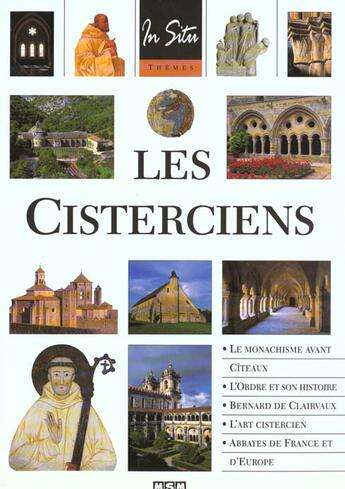 Couverture du livre « Les cisterciens » de Pozuelo Isabelle aux éditions Msm