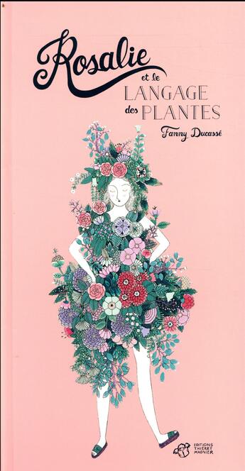 Couverture du livre « Rosalie et le langage des plantes » de Fanny Ducasse aux éditions Thierry Magnier