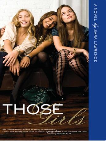 Couverture du livre « Those Girls » de Lawrence Sara aux éditions Penguin Group Us