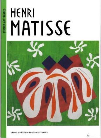 Couverture du livre « Sticker art shapes: matisse » de Frances aux éditions Frances Lincoln