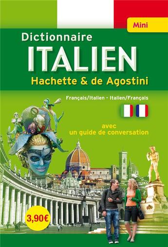 Couverture du livre « Mini dictionnaire Hachette & de Agostini ; français-italien / italien-français » de  aux éditions Hachette Education