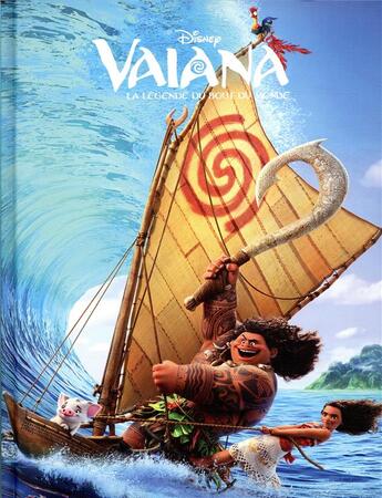 Couverture du livre « Vaiana, la légende du bout du monde » de Disney aux éditions Disney Hachette