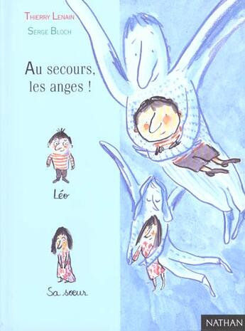 Couverture du livre « Au Secours Les Anges » de Thierry Lenain aux éditions Nathan