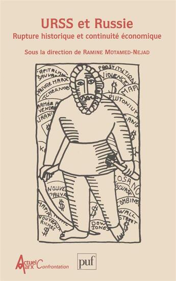 Couverture du livre « URSS et Russie ; rupture historique et continuité économique » de Motamed-Nejad Ramine aux éditions Puf