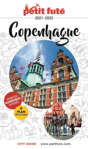 Couverture du livre « GUIDE PETIT FUTE ; CITY GUIDE ; Copenhage (édition 2021/2022) » de  aux éditions Le Petit Fute