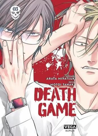 Couverture du livre « Death game Tome 3 » de Arata Miyatsuki et Motoi Tanaka aux éditions Vega Dupuis