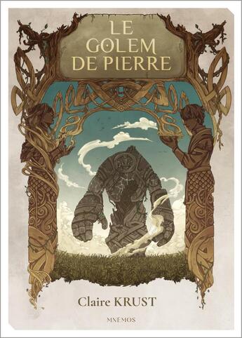 Couverture du livre « Le Golem de pierre » de Claire Krust aux éditions Mnemos