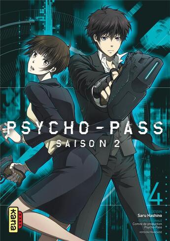 Couverture du livre « Psycho-pass - saison 2 Tome 4 » de Saru Hashino aux éditions Kana