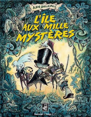 Couverture du livre « L'île aux 1000 mystères » de Guillemois Alban aux éditions Desinge Hugo Cie