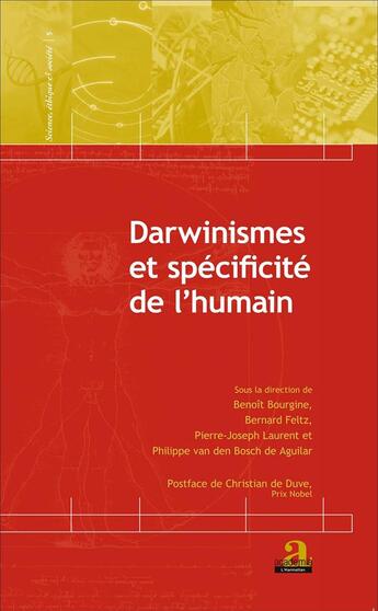 Couverture du livre « Darwinismes et spécificité de l'humain » de  aux éditions L'harmattan