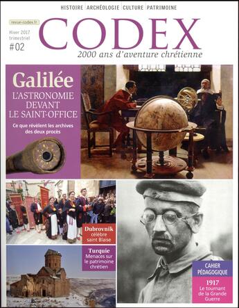 Couverture du livre « CODEX ; Galilée ; l'astronomie devant le Saint-Office » de Codex aux éditions Cld