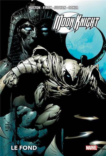 Couverture du livre « Moon Knight : le fond » de Charlie Huston et David Finch aux éditions Panini