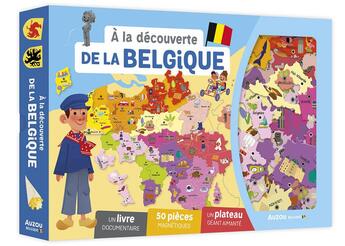 Couverture du livre « À la découverte de la Belgique (édition 2022) » de Chiodo Virginie et Morgane Delaisse et Marie Vanderbemden aux éditions Philippe Auzou