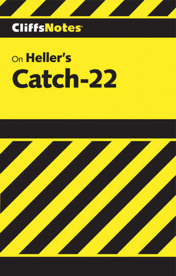 Couverture du livre « CliffsNotes on Heller's Catch-22 » de Peek Charles A aux éditions Houghton Mifflin Harcourt