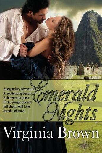 Couverture du livre « Emerald nights » de Brown Virginia aux éditions Bellebooks