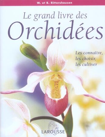 Couverture du livre « Le Grand Livre Des Orchidees » de  aux éditions Larousse