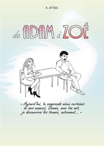 Couverture du livre « De Adam à Zoé » de K. Attiss aux éditions Books On Demand