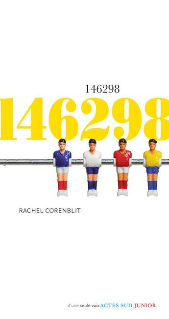 Couverture du livre « 146298 » de Rachel Corenblit aux éditions Actes Sud Junior